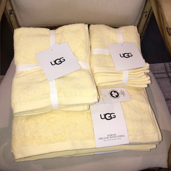 UGG Bath Nwt Ugg Martis 0 Organic Cotton Bath Towel 8piece Set